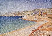 Paul Signac The Jetty at Cassis, Opus painting